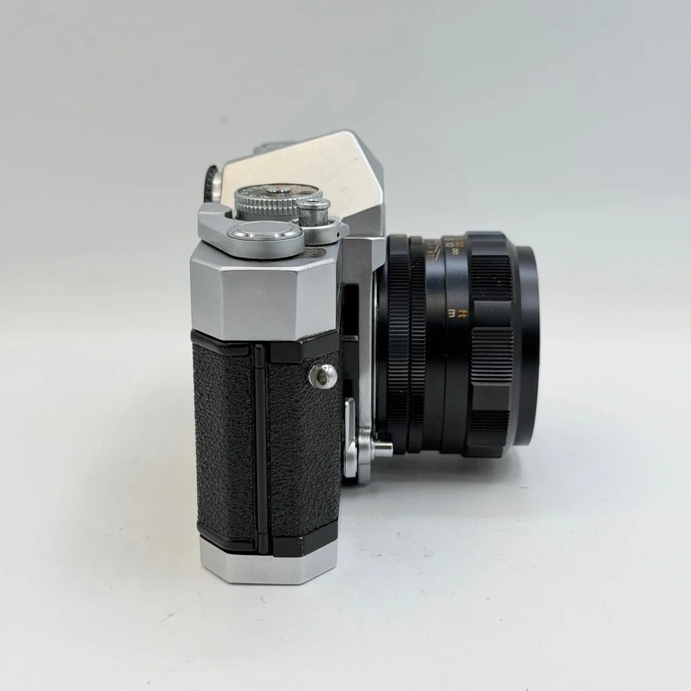 Konica Autoreflex T 35mm SLR Camera with Hexanon AR 52mm f1.8 Lens Silver TESTED
